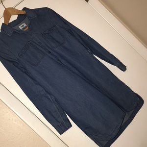 Denim Shirt Dress